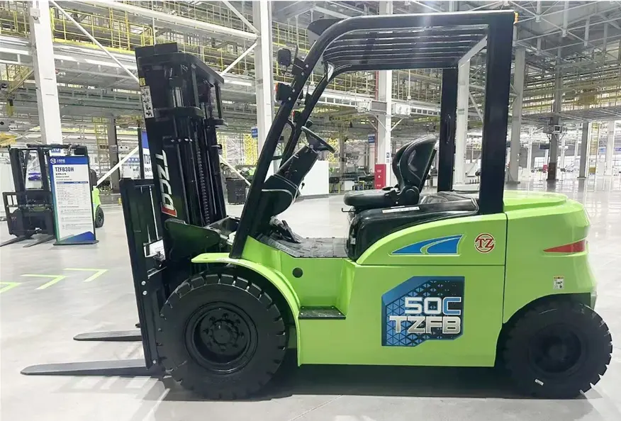 5t electric counterbalanced forklifts 